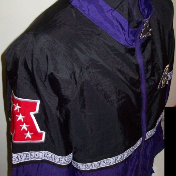 BALTIMORE RAVENS NFL Starter Nylon Safari Jacket 2X - Picture 5 of 16